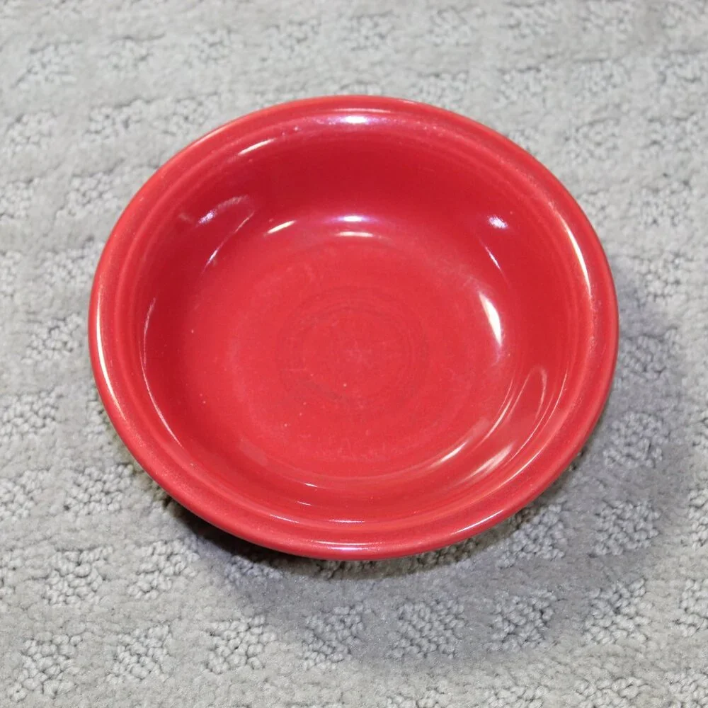 Fiesta Ware Small Red Fruit Bowl 5.25” 6oz. Homer Laughlin Dinnerware